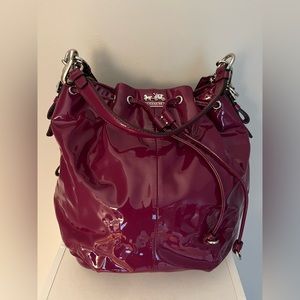 Violet Patent Leather Coach Bag- LIKE NEW, LIMITED EDITION